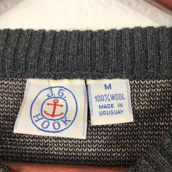 [J. G. Hook] Vintage Crewneck Pig Sweater - Picture 6 of 6
